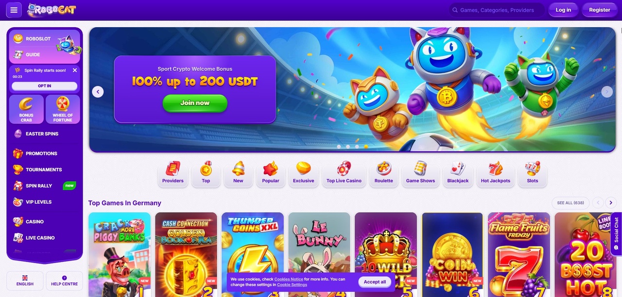 Robocat Casino - Oficiální Recenze 2026 Casino