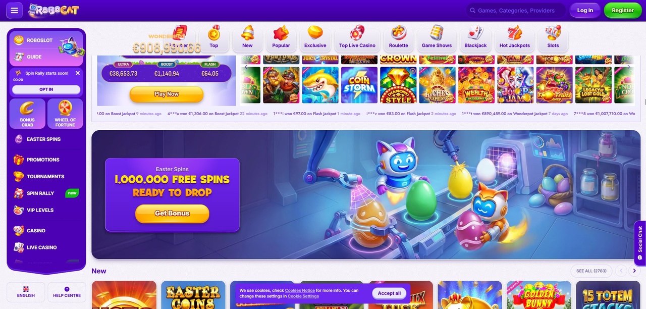 Robocat Casino - Oficiální Recenze 2026 Casino
